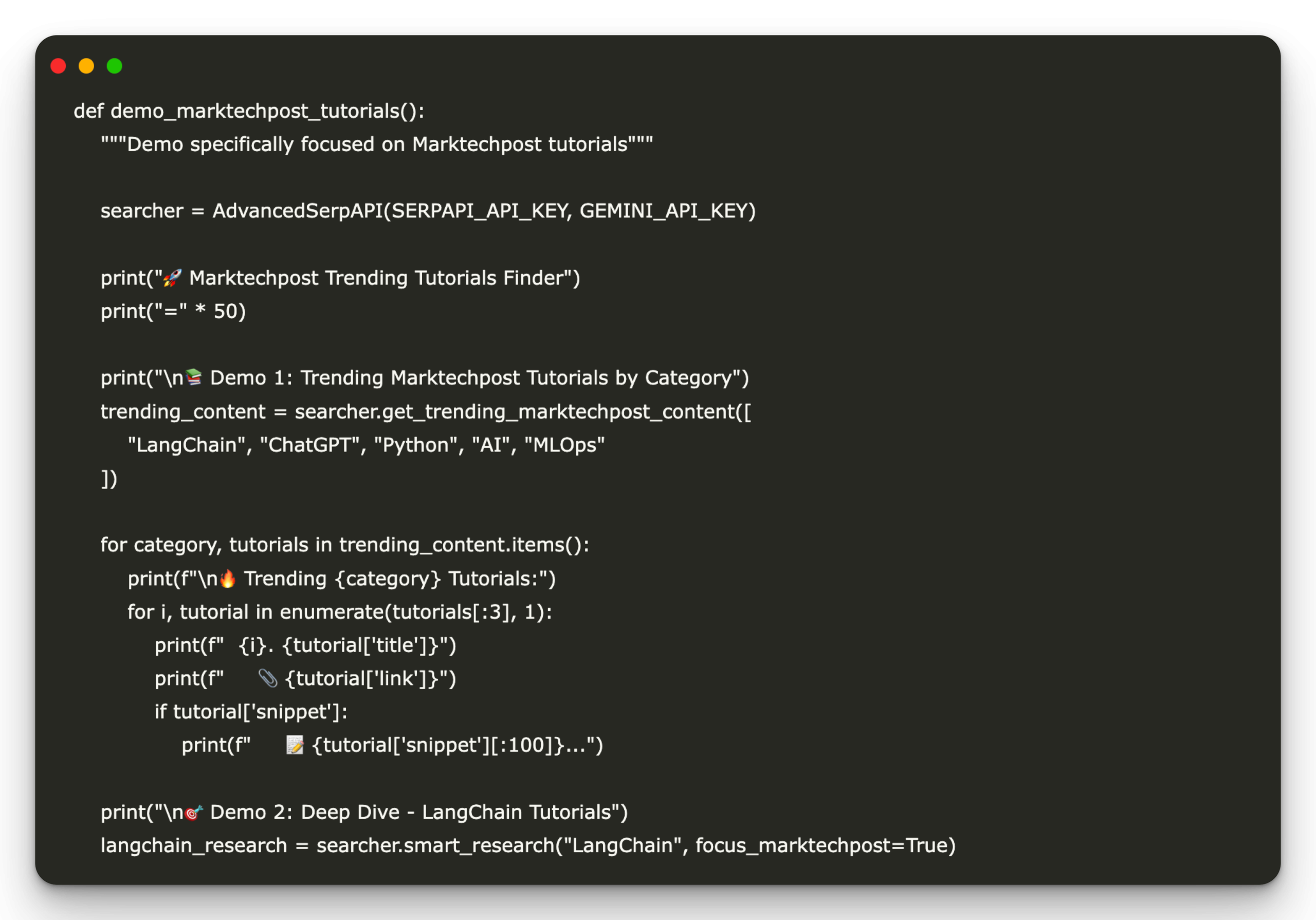 A Comprehensive Coding Tutorial for Advanced SerpAPI Integration with Google Gemini-1.5-Flash for Advanced Analytics