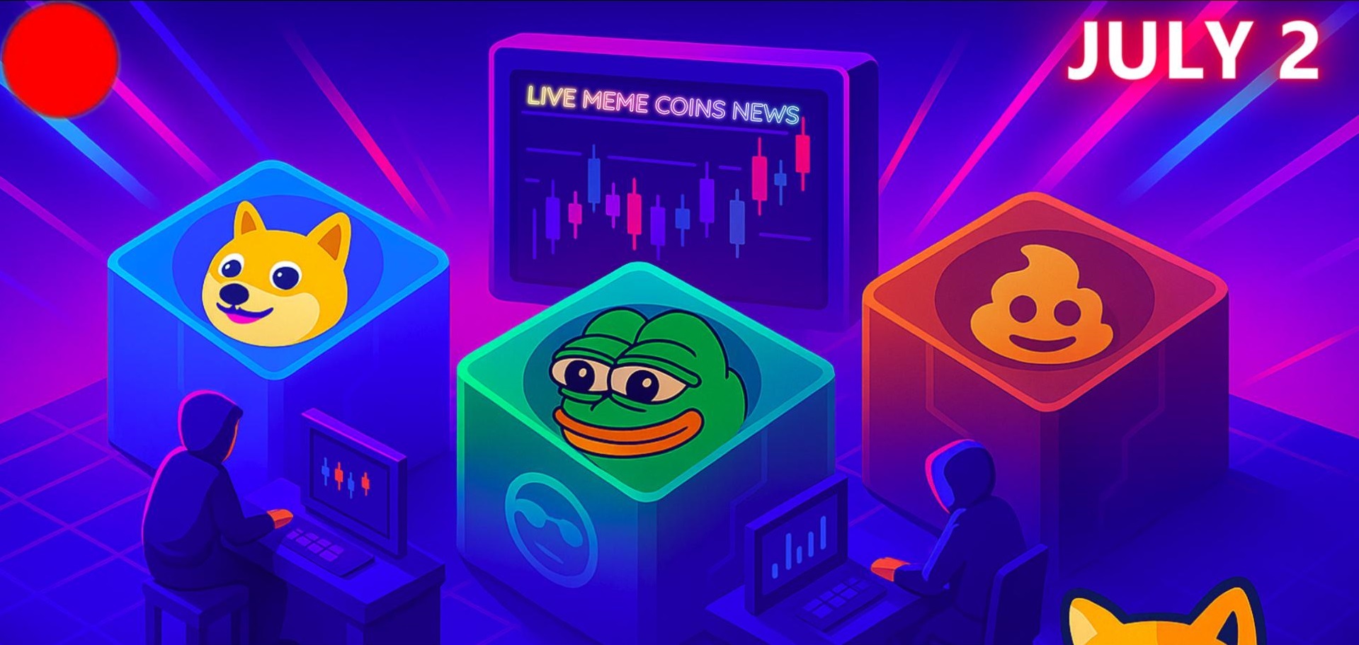 Best Meme Coins Live News Today: Latest Opportunities & Updates (July 2)