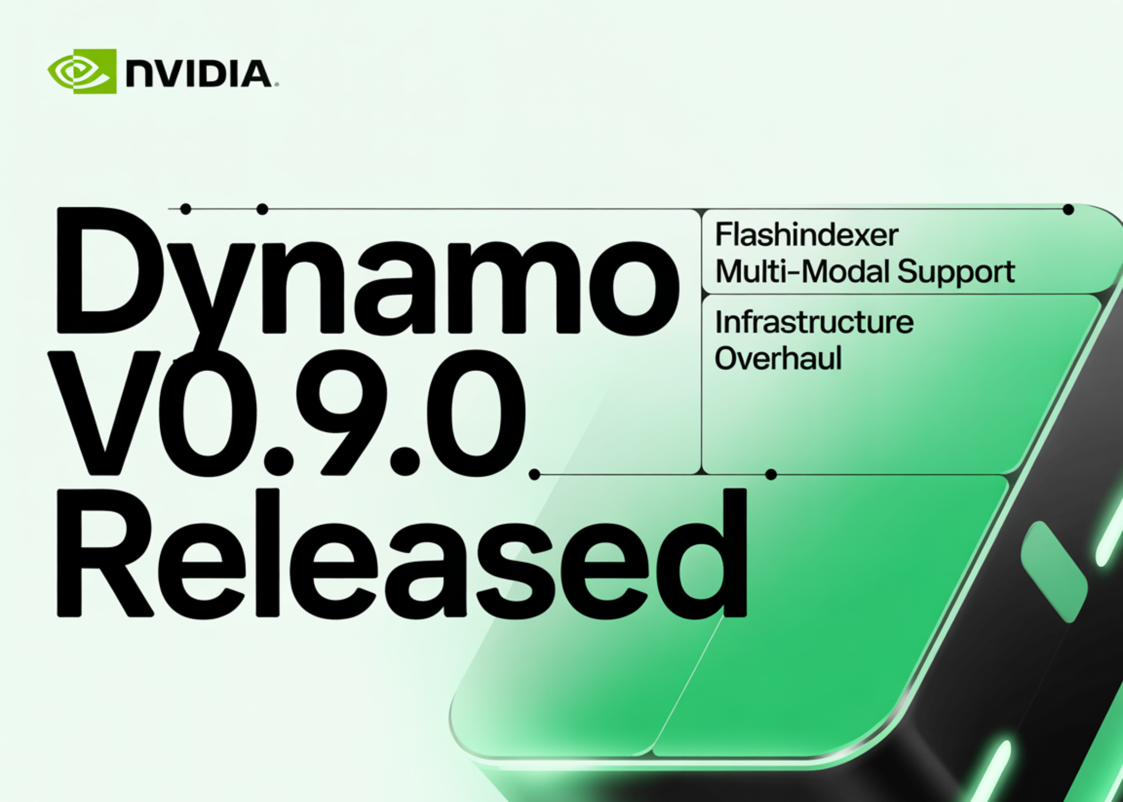 NVIDIA Releases Dynamo v0.9.0: A Massive Infrastructure Overhaul Featuring FlashIndexer, Multi-Modal Support, and Removed NATS and ETCD