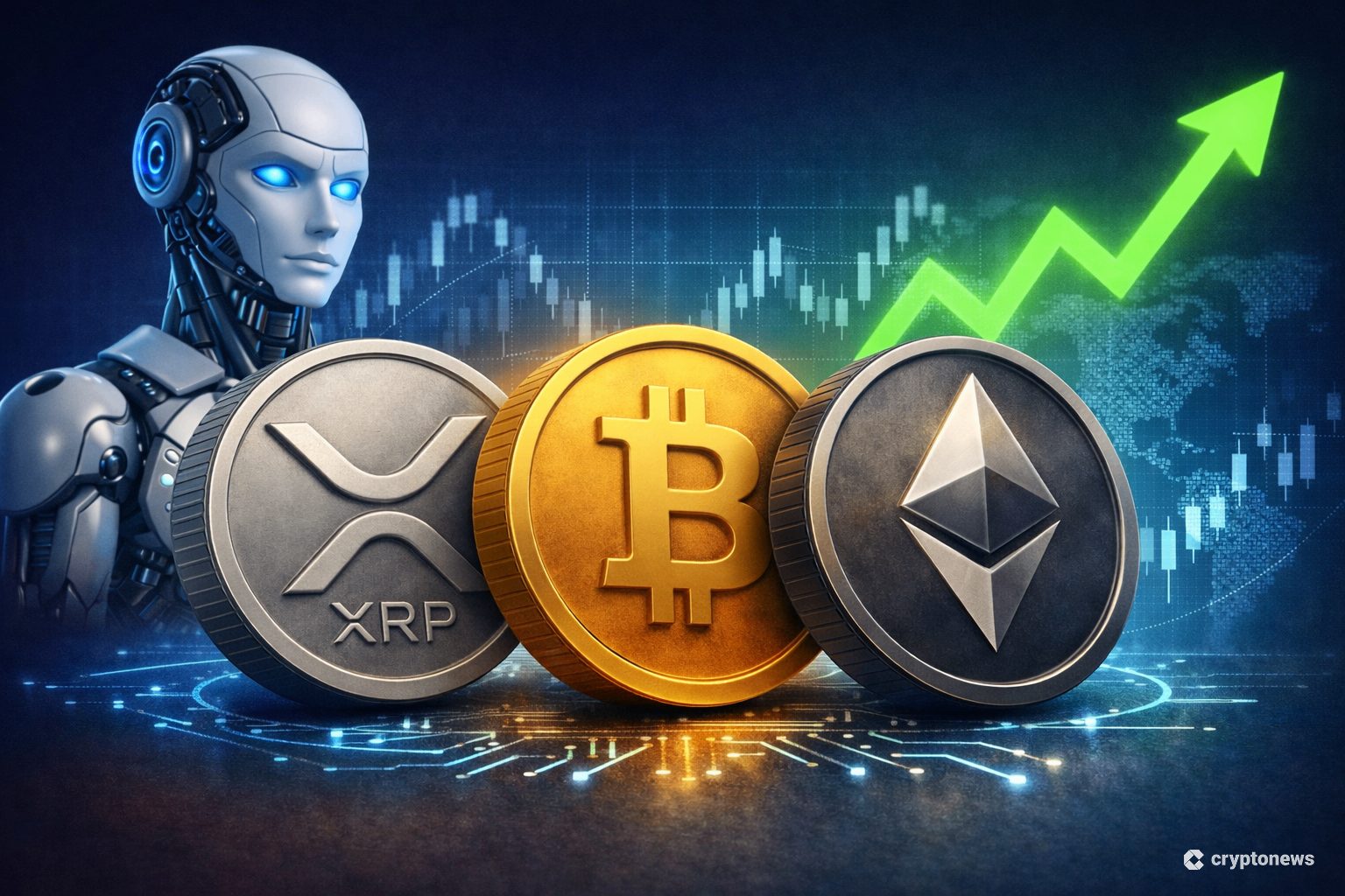 Elon's Grok AI Predicts the 2026 Price of XRP, Bitcoin and Ethereum
